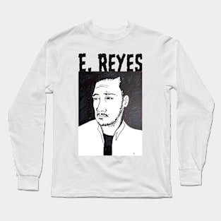 E. Reyes Portrait Long Sleeve T-Shirt